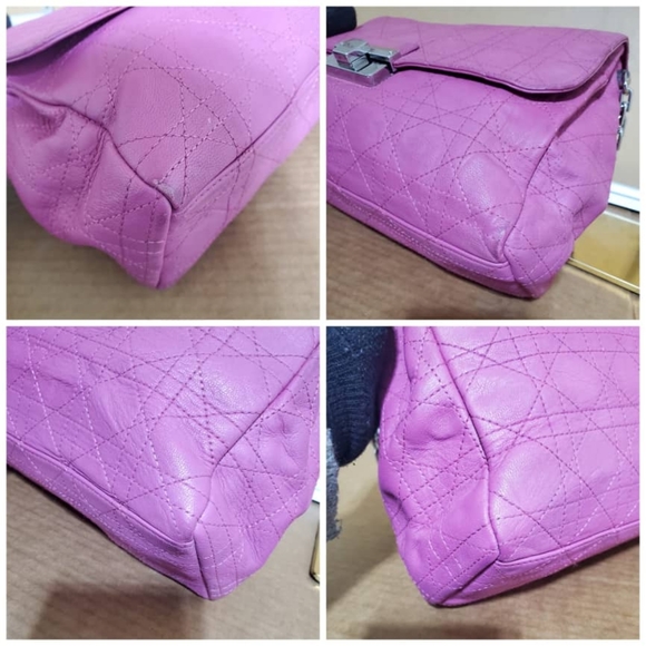 Authentic Christian Dior Diorling pink Shoulder Bag - Picture 8 of 10